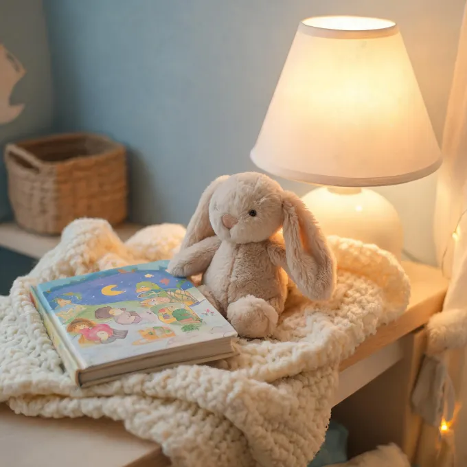 Plush toy bedtime routine