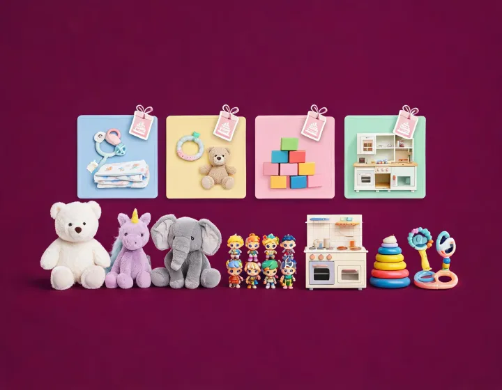 Age and occasion toy planning board